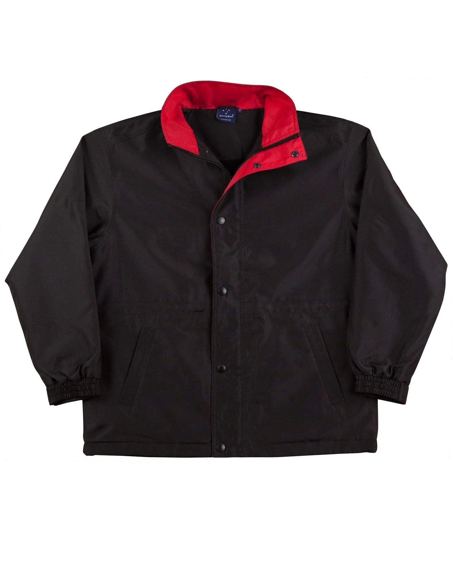 WINNING SPIRIT STADIUM JACKET Kids' JK01K Casual Wear Winning Spirit Black/Red 8K